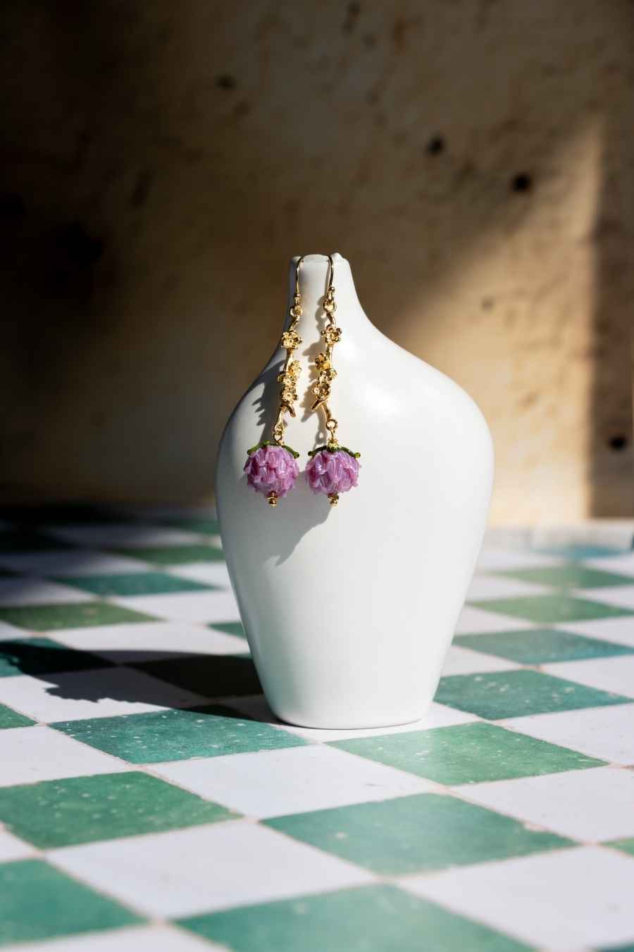 Garden of Aphrodite Earrings front view