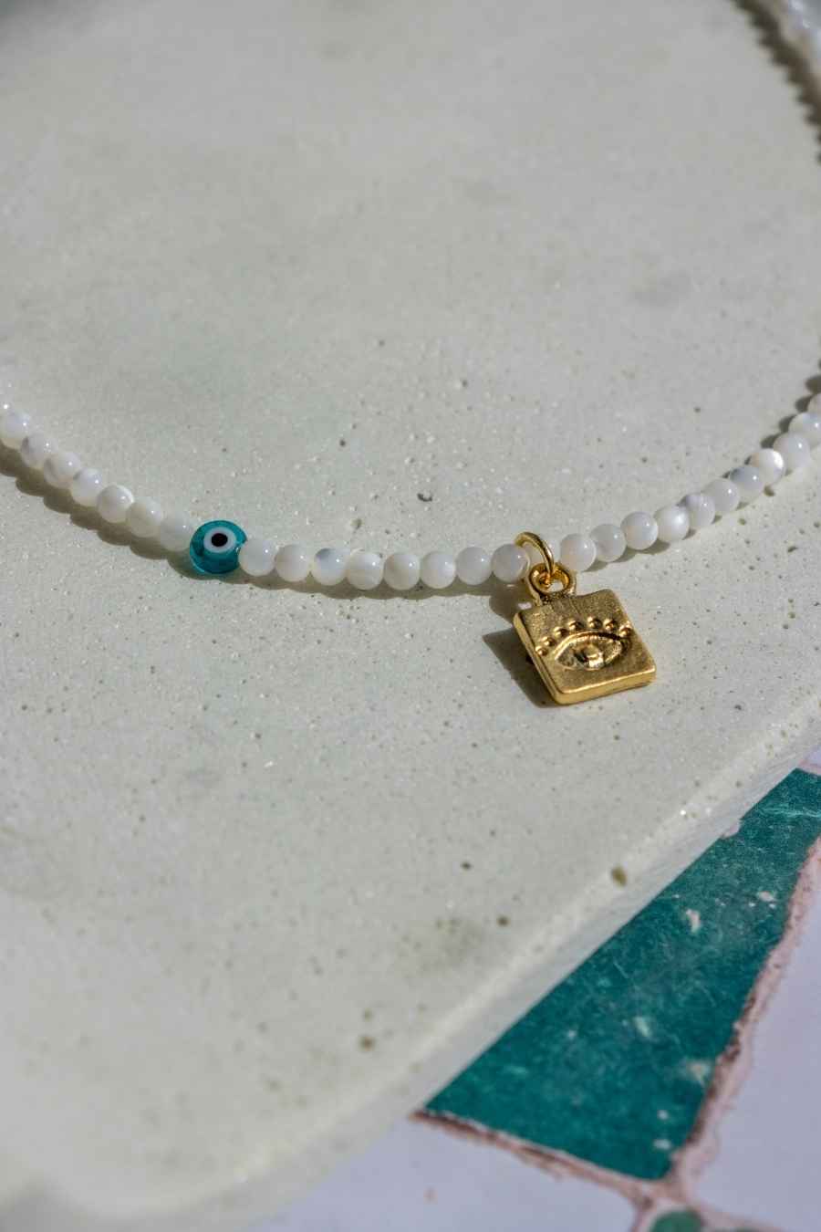 Aegean Mati Necklace