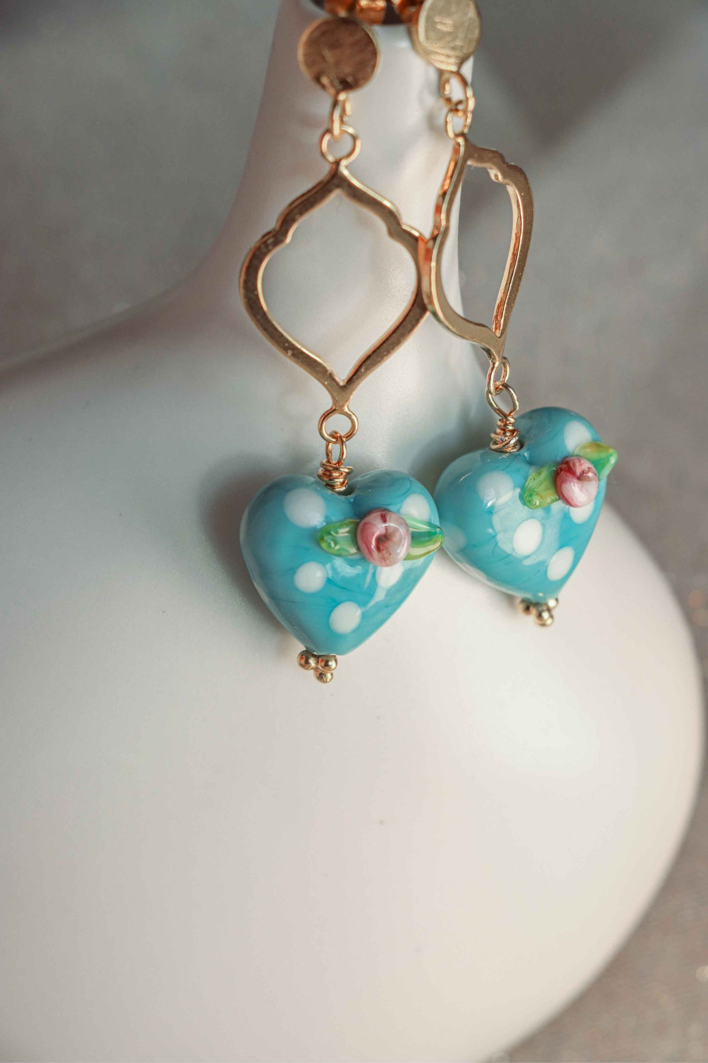 Azure Blossom Earrings